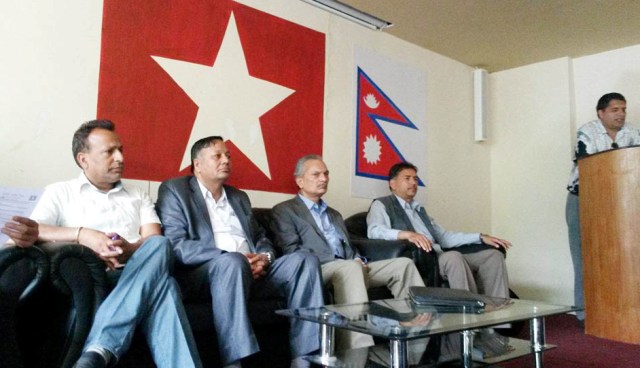 meet the press of Dr Baburam