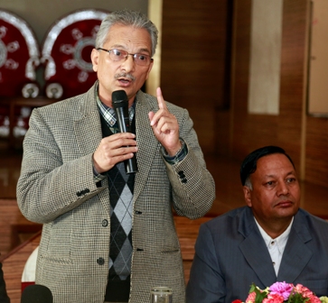 Baburam Bhattari Press Meet (1)