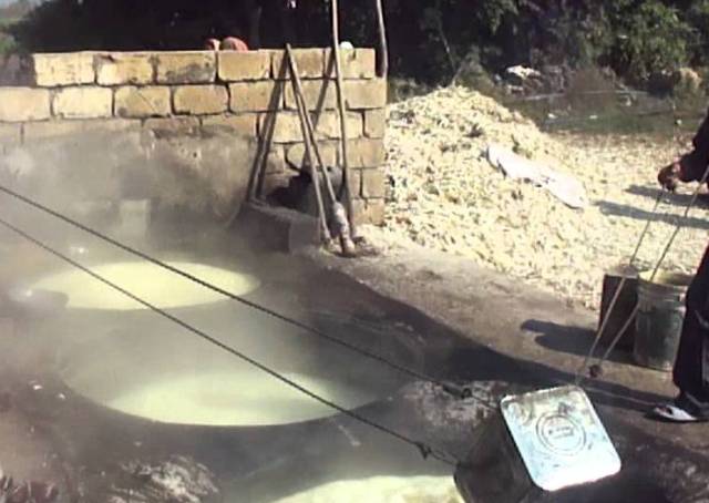sugar-making
